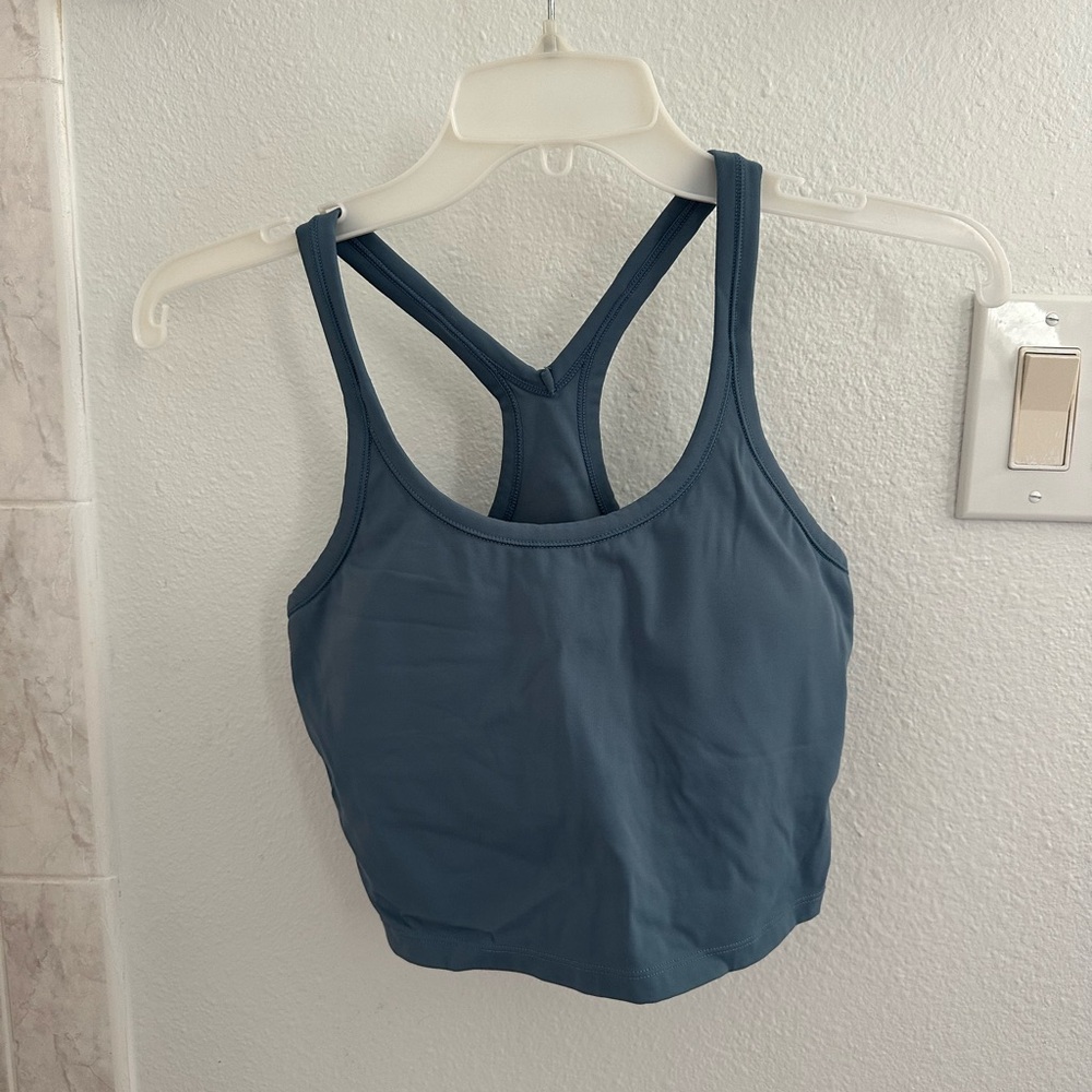 Amazon Women's Blue Crop Top